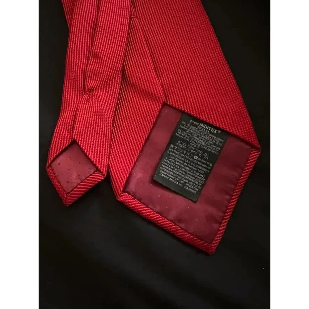 New - Zara Red Tie